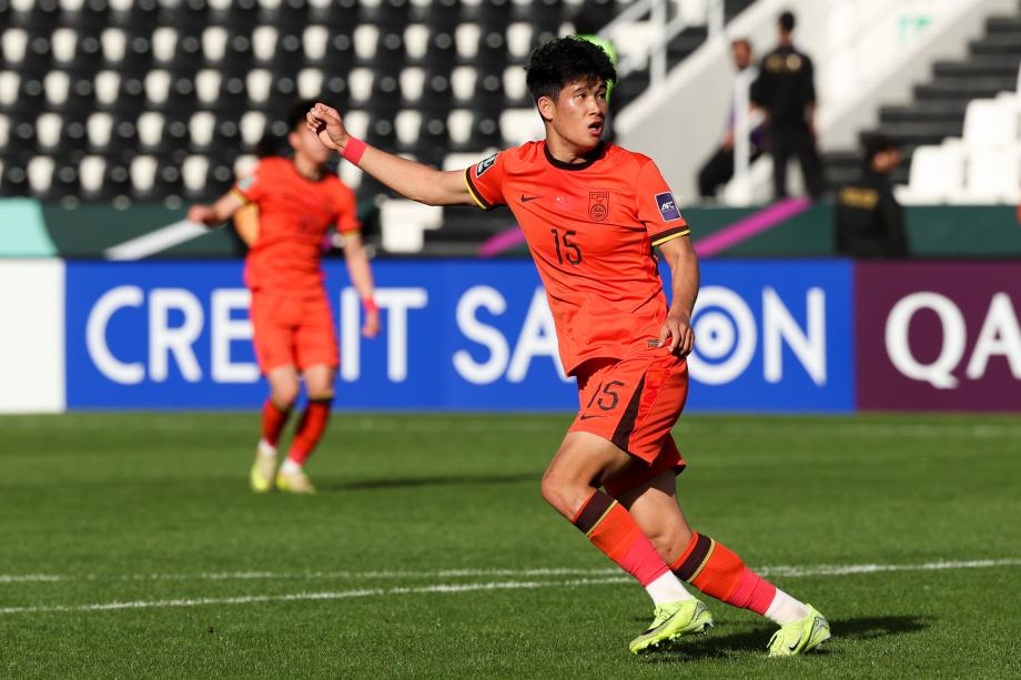 [图]彭啸制胜球李昊连场献神扑 U23国足1-0澳大利亚